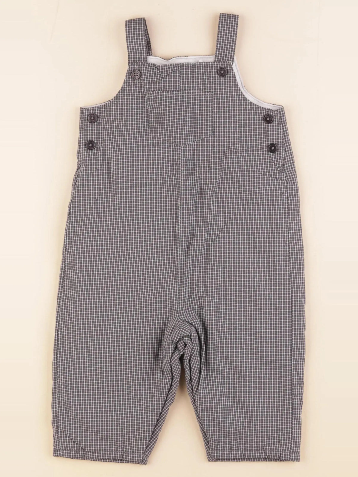 Boutchou - combinaison gris - 12 mois