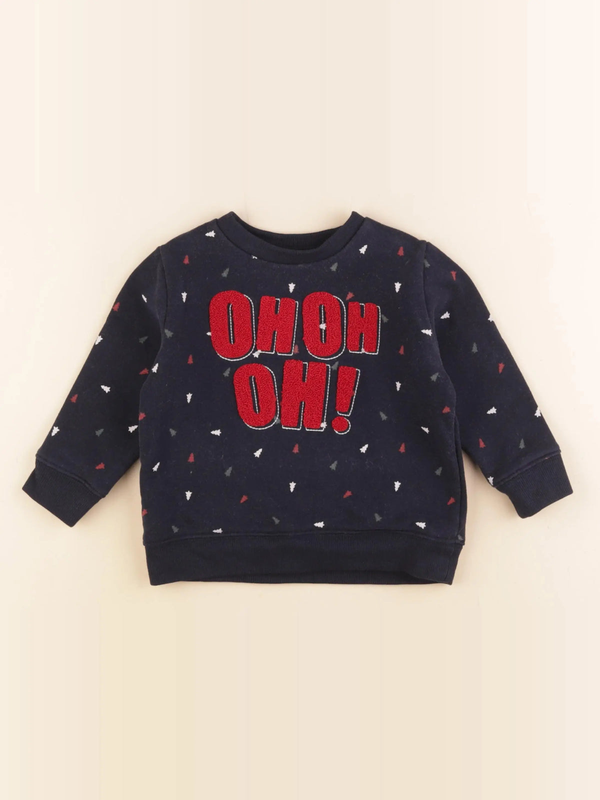 Vertbaudet - sweat bleu - 2 ans