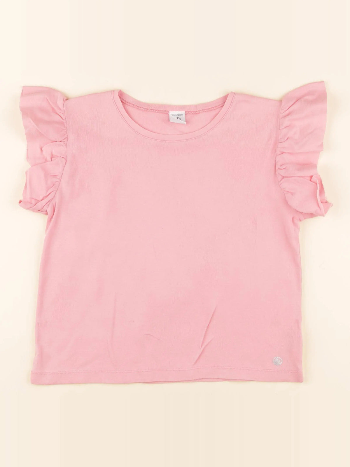 Petit Bateau - tee-shirt rose - 10 ans