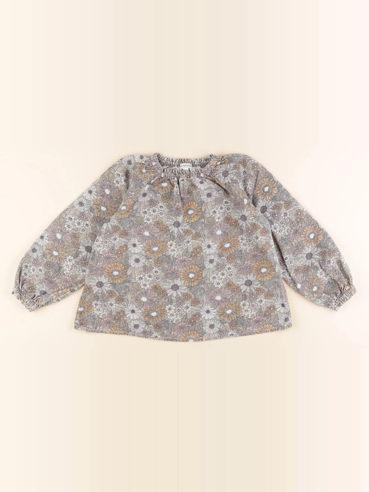 Vertbaudet - blouse vert - 7 ans
