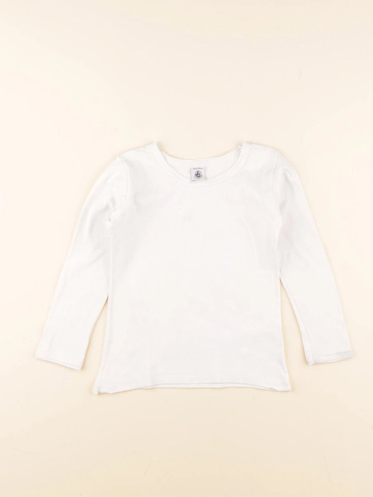 Petit Bateau - maillot de corps blanc - 5 ans