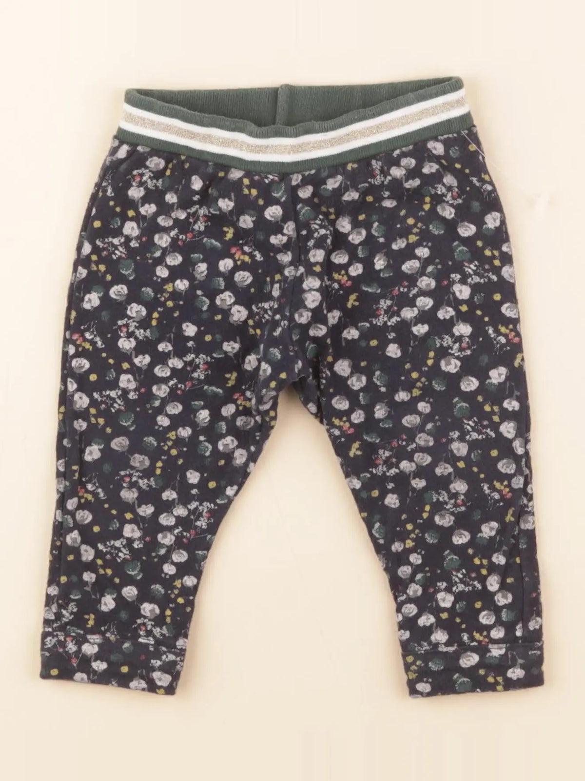 Petit Bateau - jogging bleu, or - 12 mois