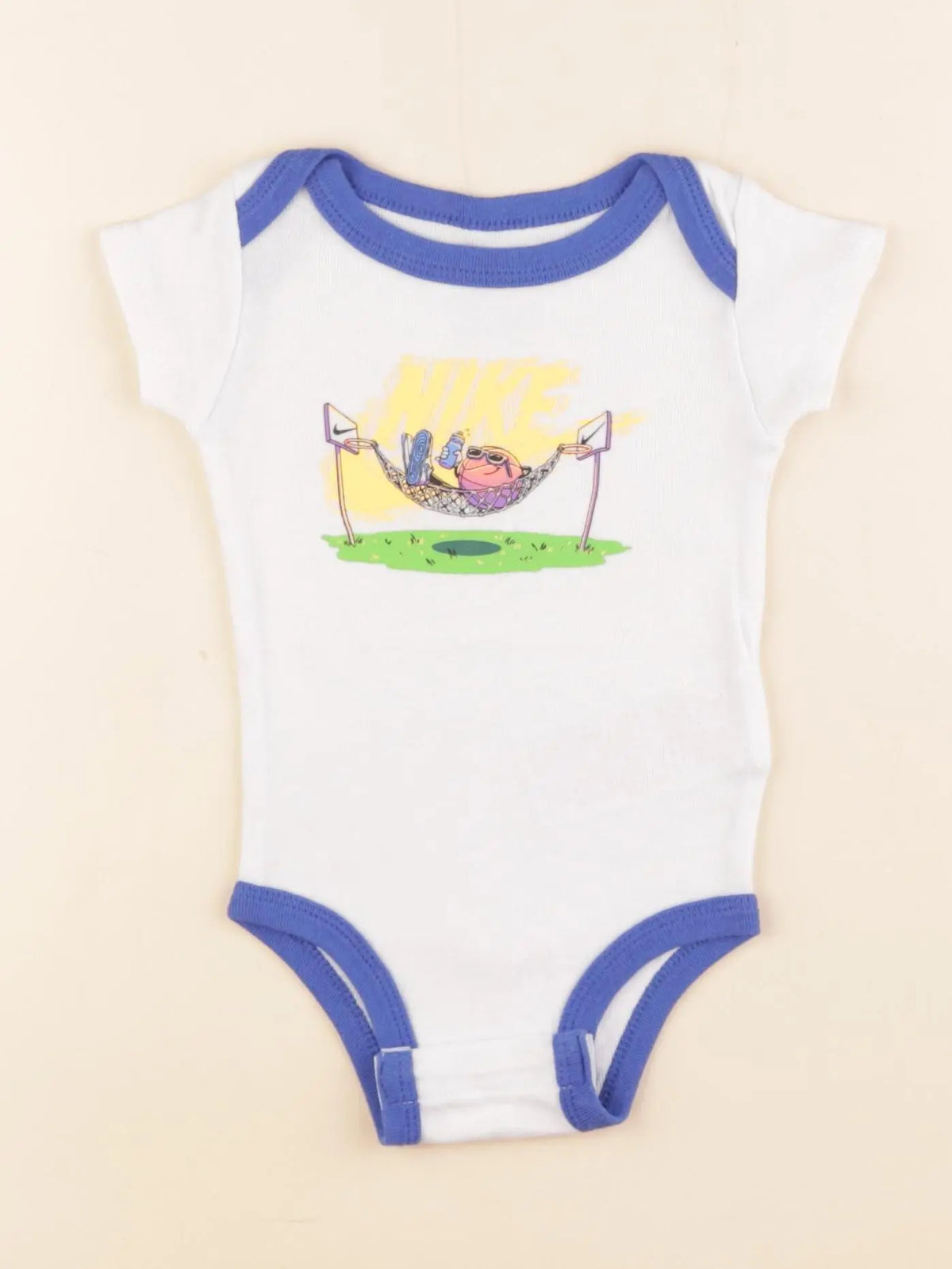 Nike - body blanc - 0/6 mois