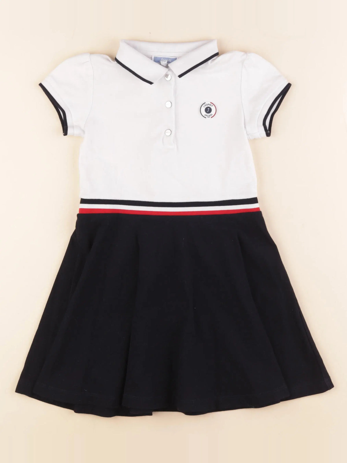 Jacadi - robe blanc - 4 ans