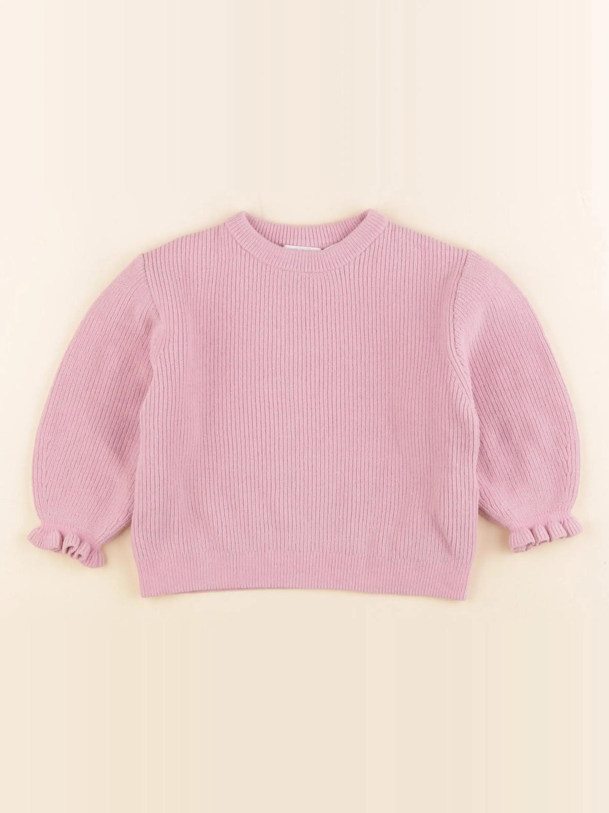 Zara - pull rose - 18/24 mois