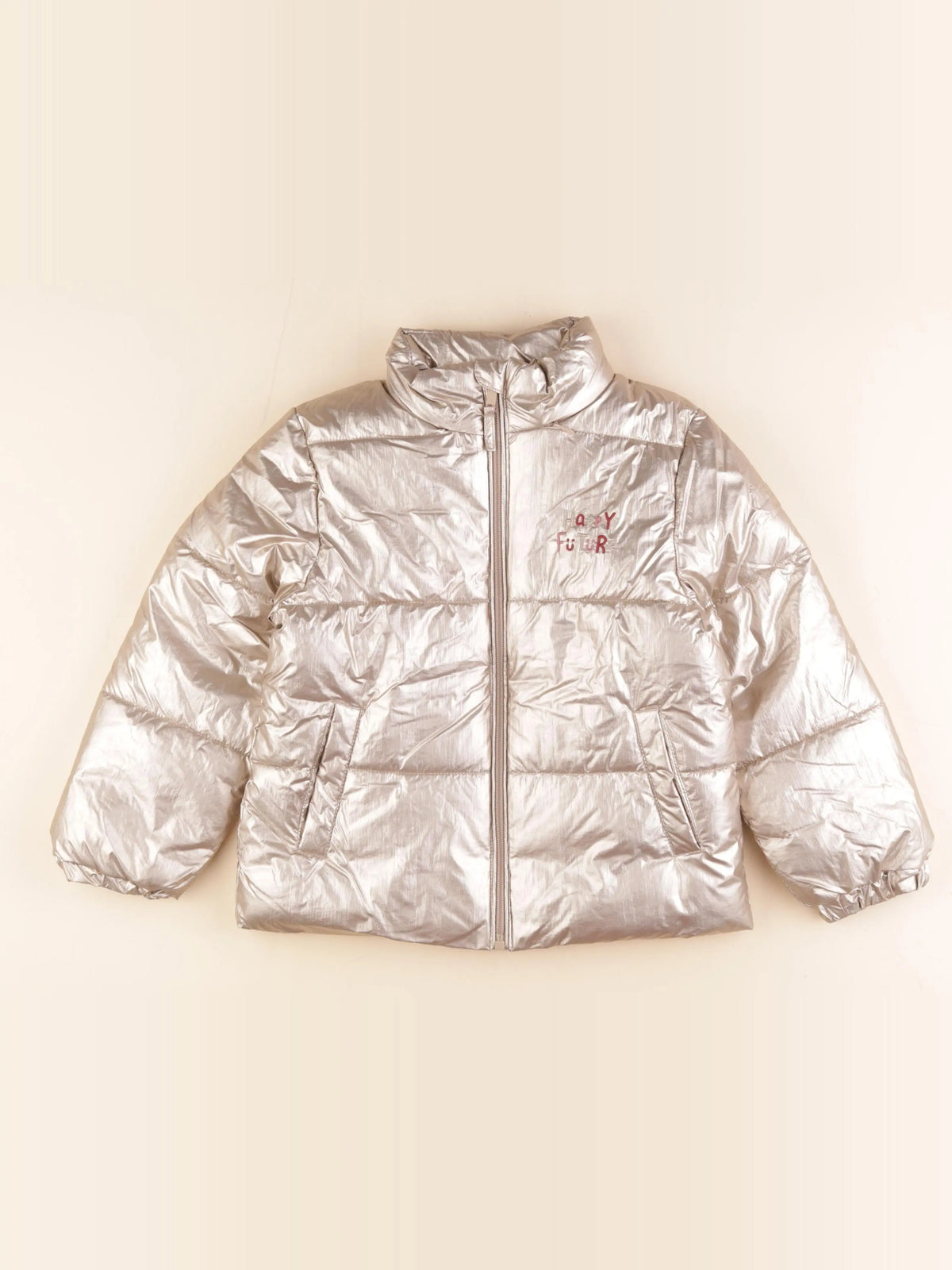 Vertbaudet - doudoune or - 6 ans