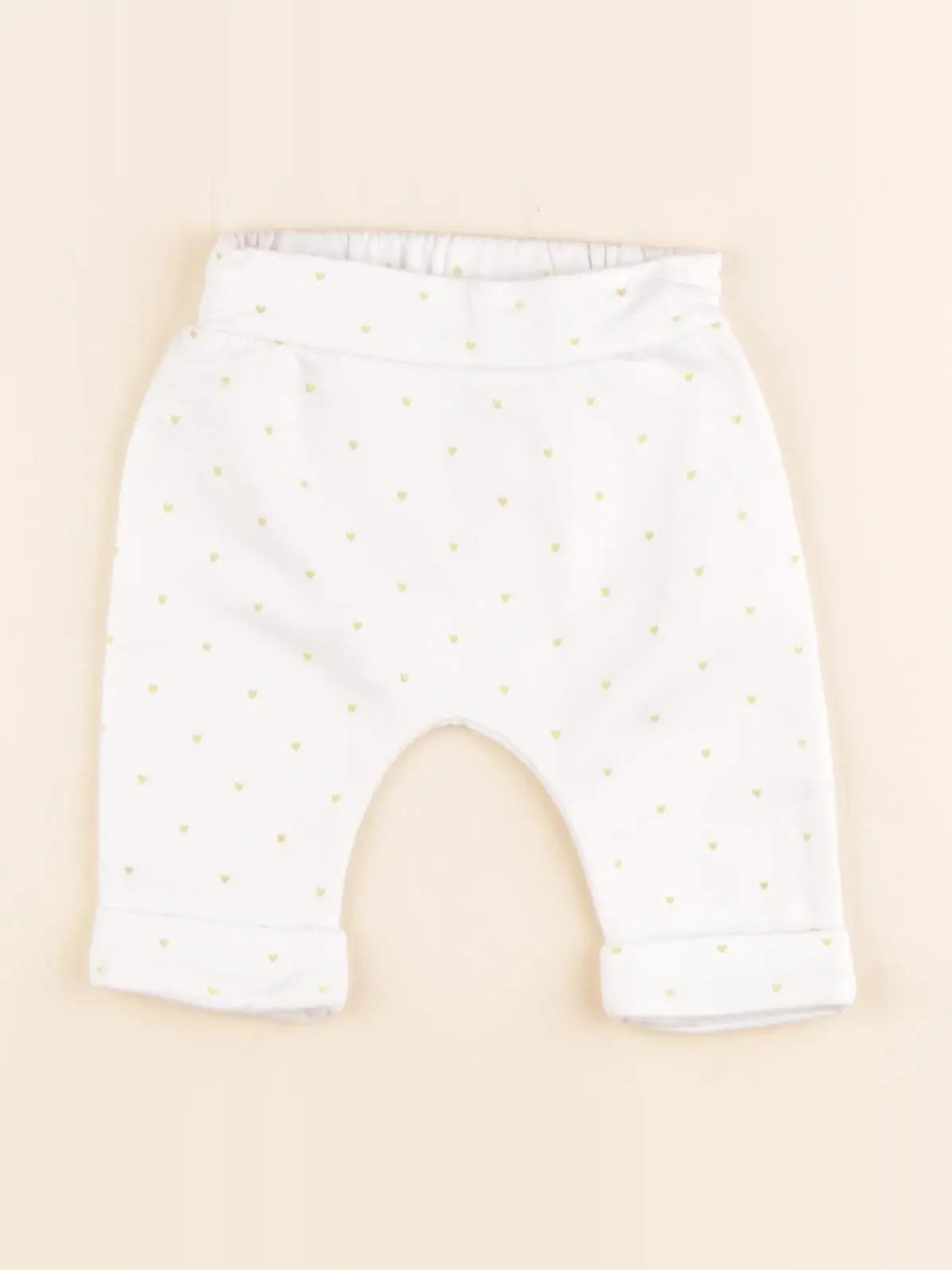 Jacadi - sarouel blanc - 1 mois