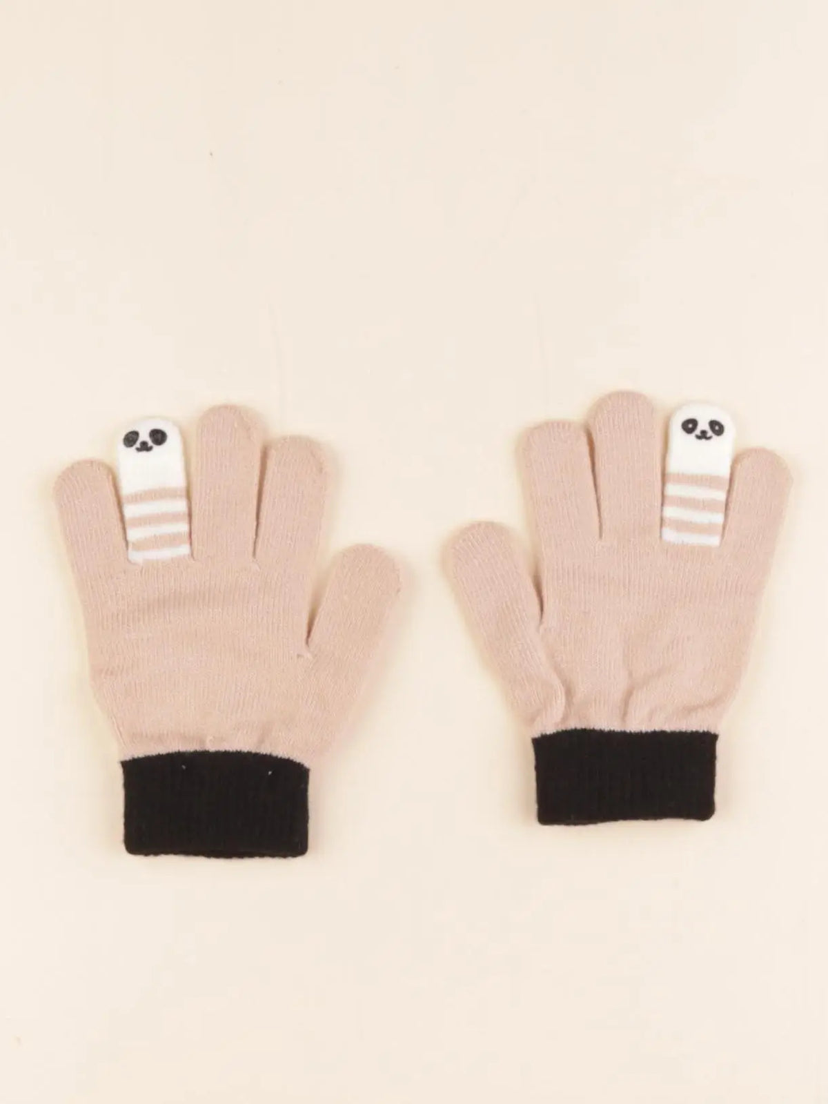 Vertbaudet - gants rose - 6/10 ans