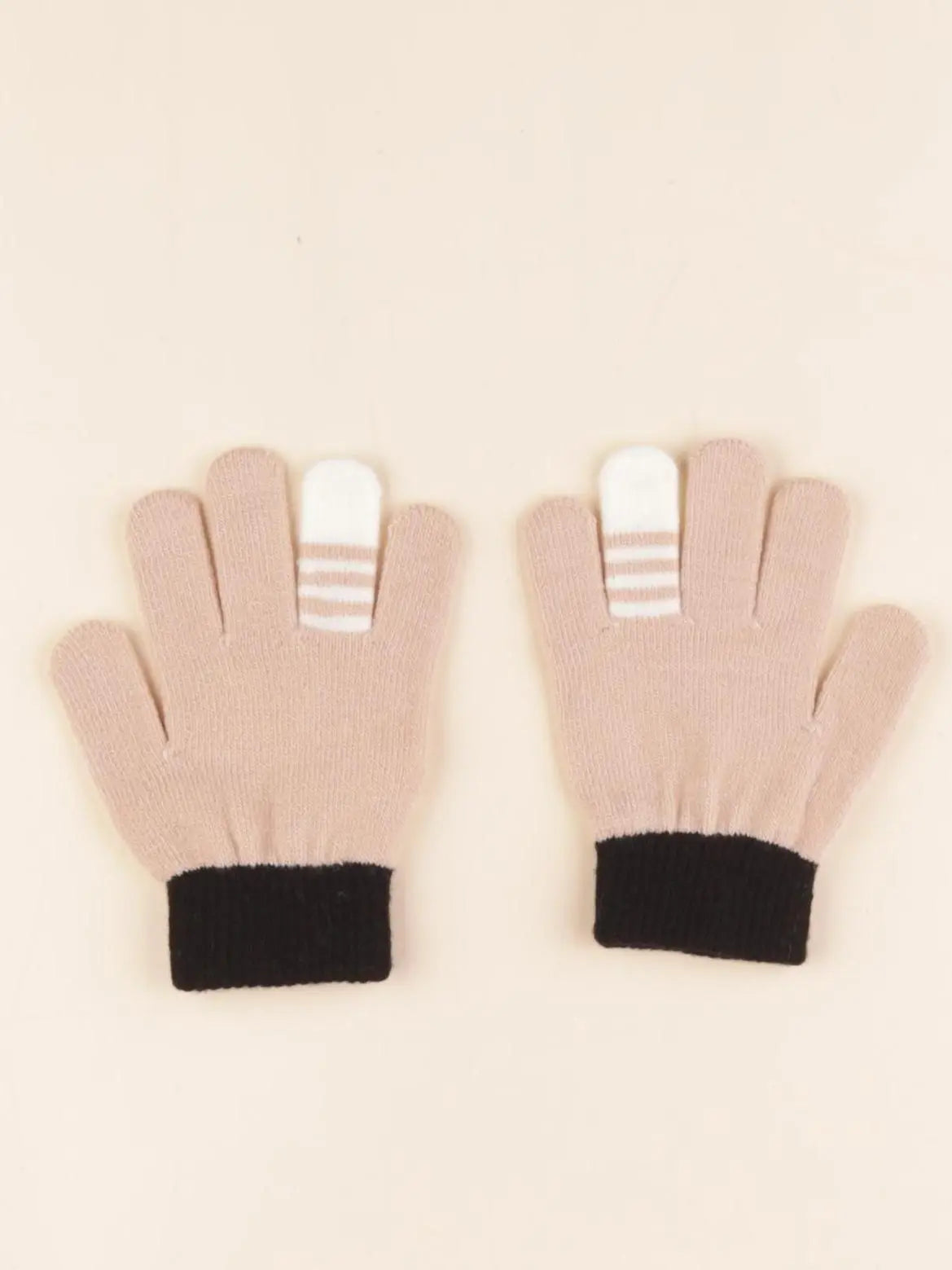 Vertbaudet - gants rose - 6/10 ans