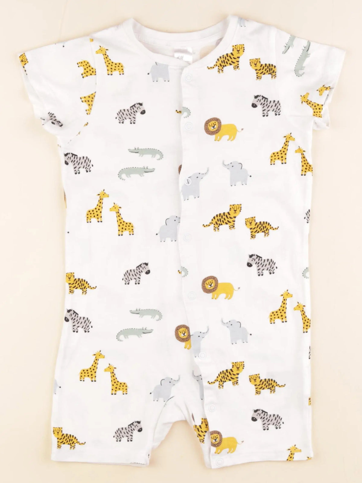H&M - pyjama coton blanc - 18/24 mois