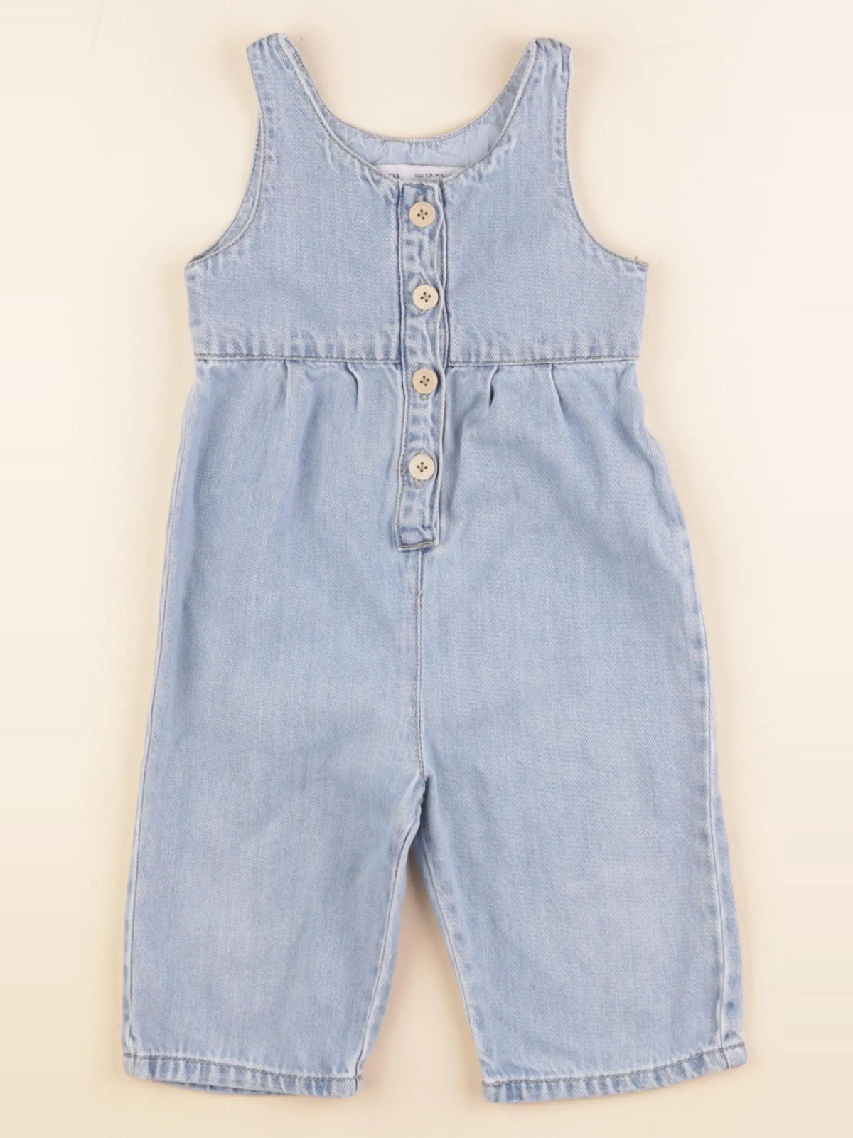 Zara - combinaison bleu - 12/18 mois