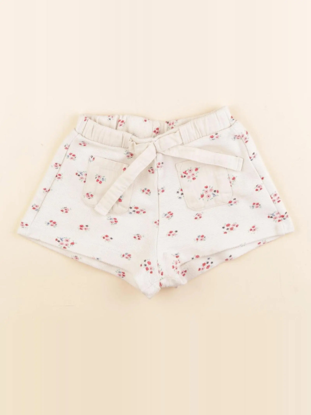 Zara - short beige - 18/24 mois