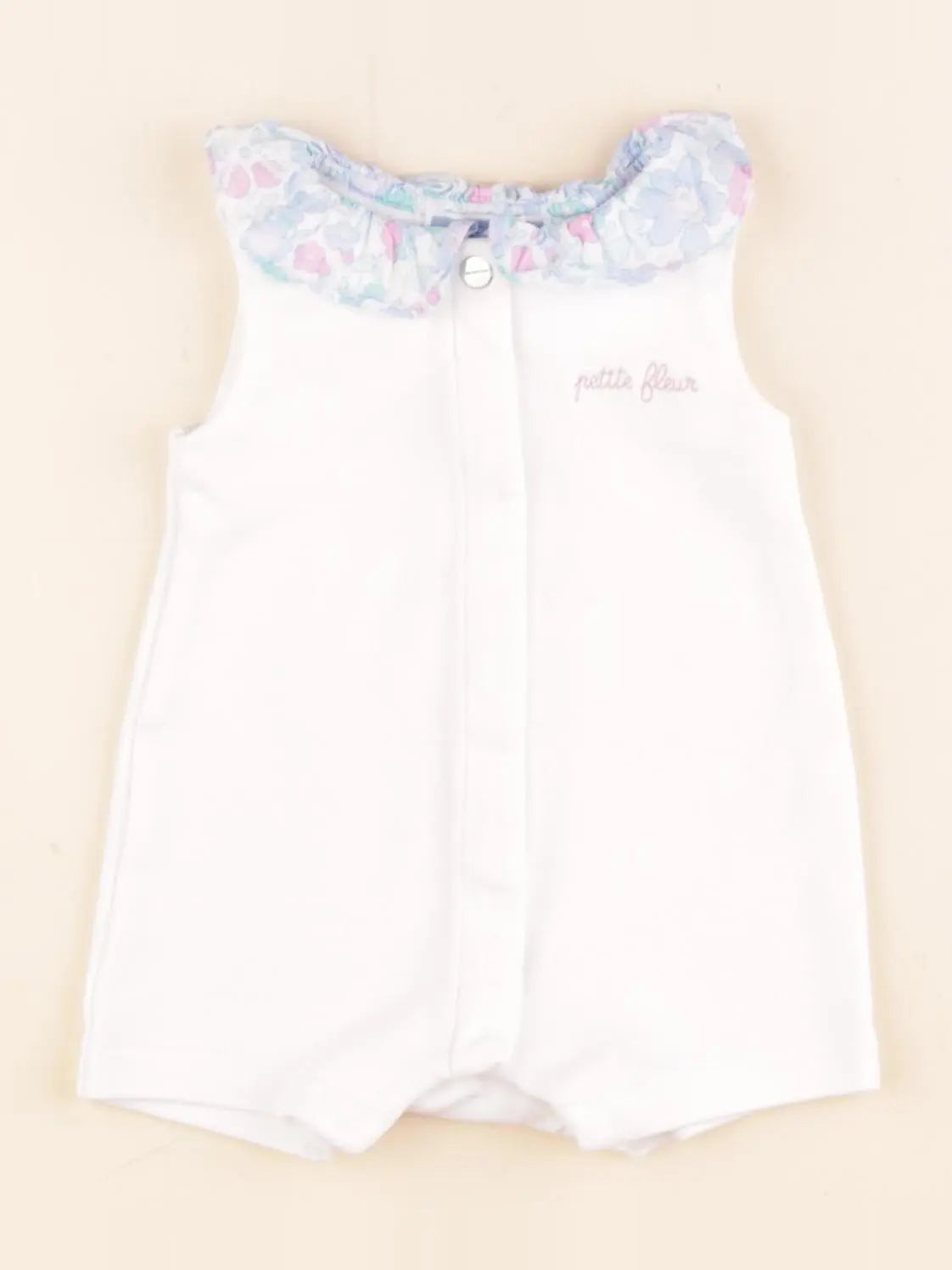Jacadi - combinaison liberty blanc - 1 mois