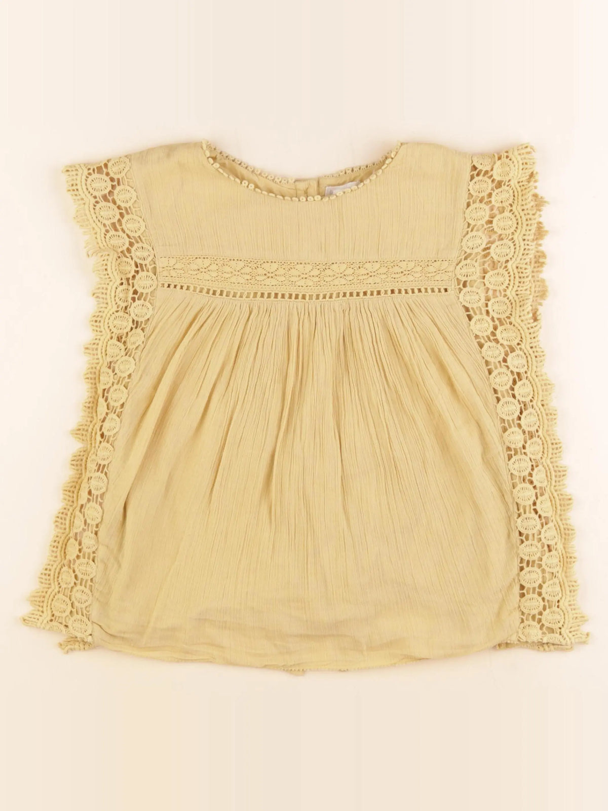 Louise Misha - blouse jaune - 10 ans