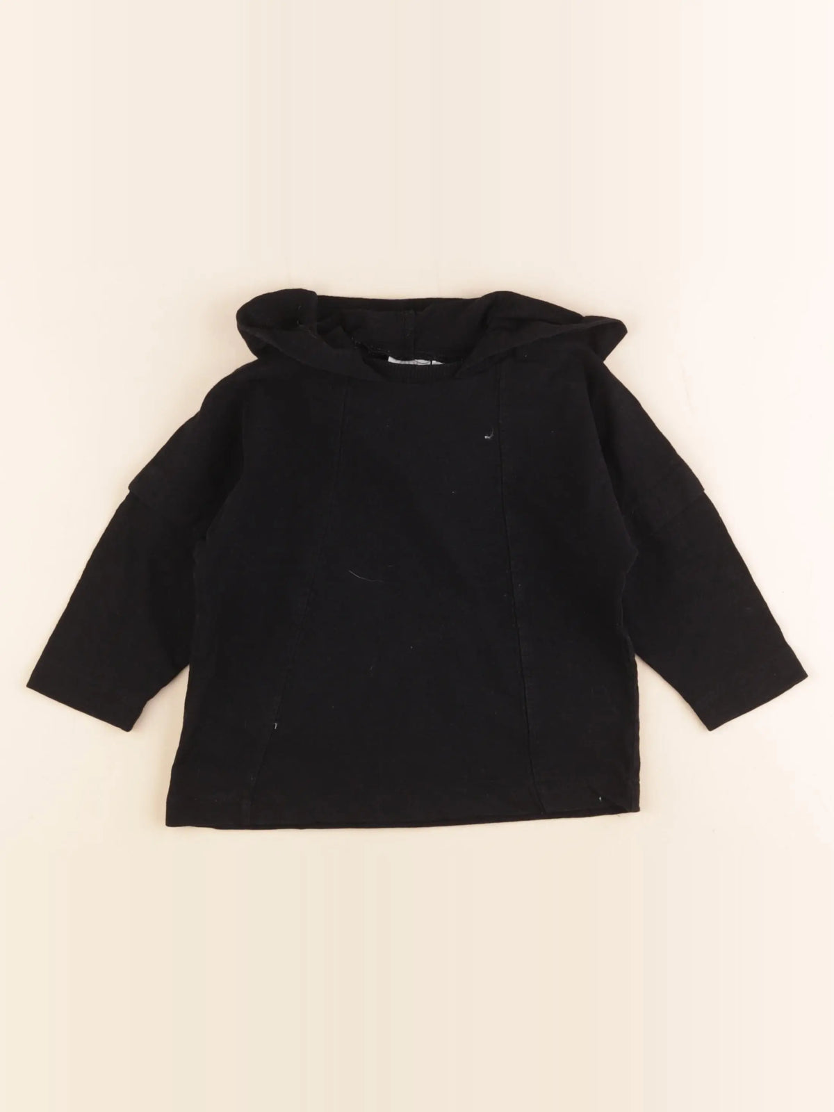 Zara - tee-shirt noir - 12/18 mois