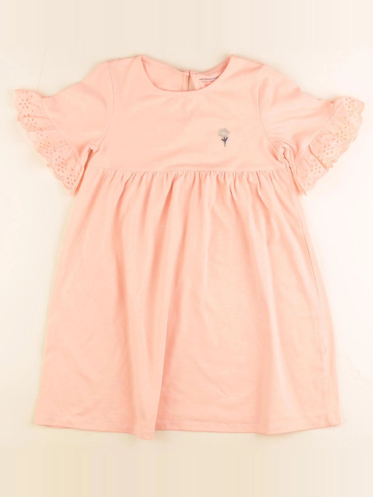 Vertbaudet - robe rose - 6 ans