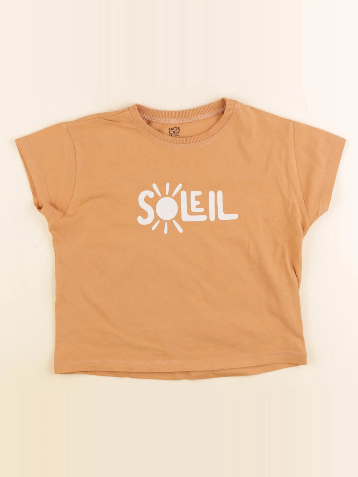 La Redoute - tee-shirt orange - 5 ans