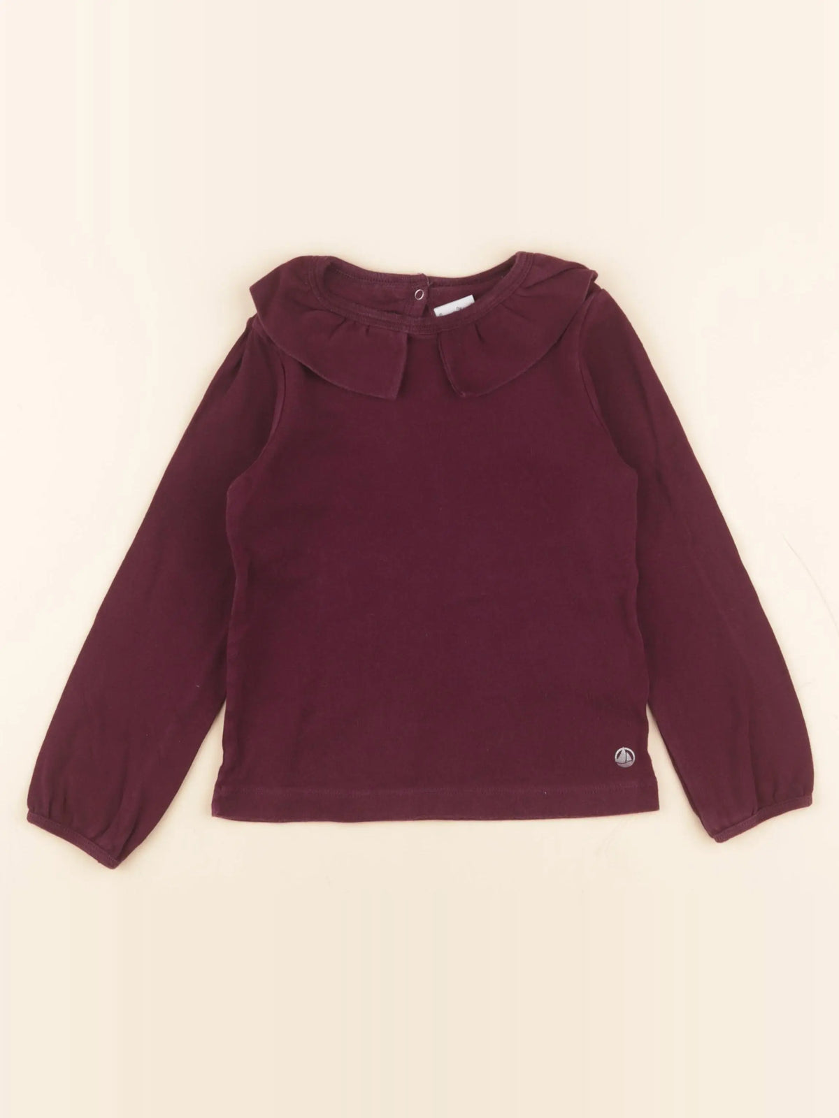 Petit Bateau - tee-shirt rouge - 5 ans