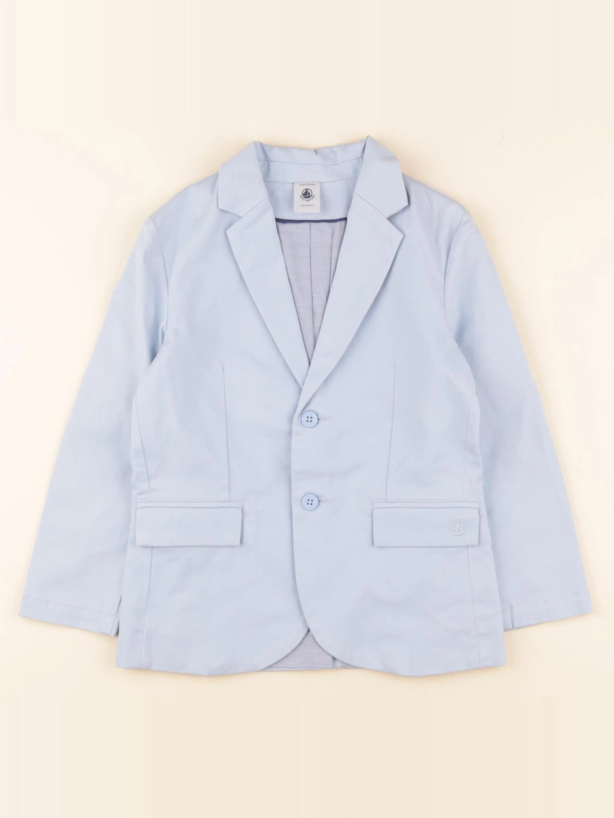 Petit Bateau - veste bleu - 6 ans
