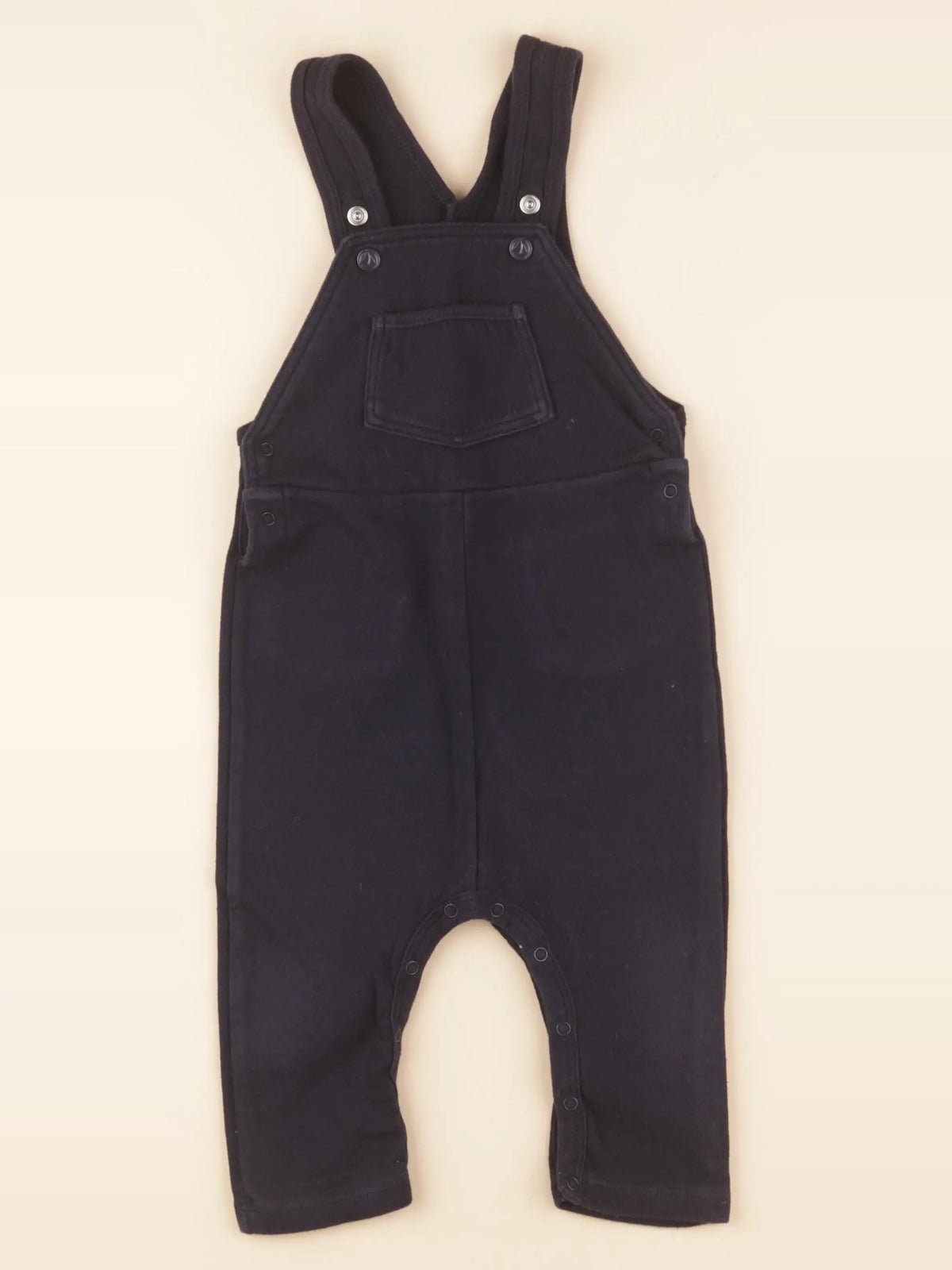 Petit Bateau - salopette bleu - 12 mois