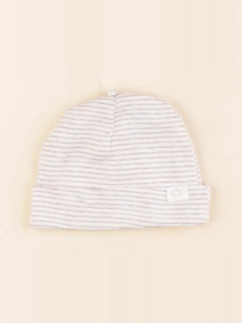 IKKS - bonnet de naissance beige - 1/2 mois