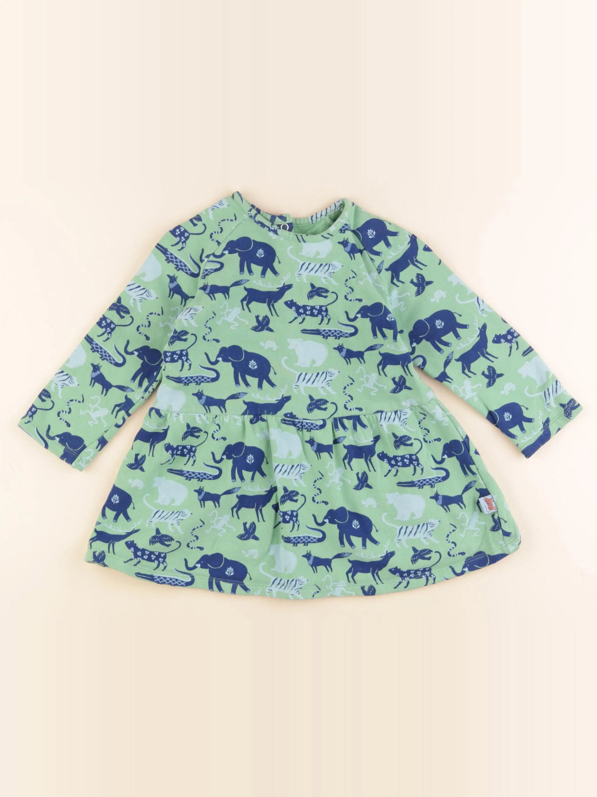 Moulin Roty - robe vert - 36 mois