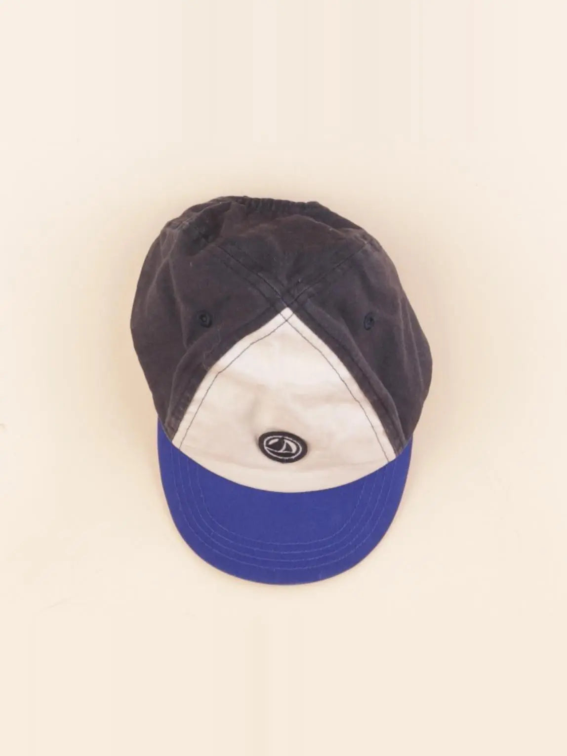 Petit Bateau - casquette beige, bleu - 3/6 mois