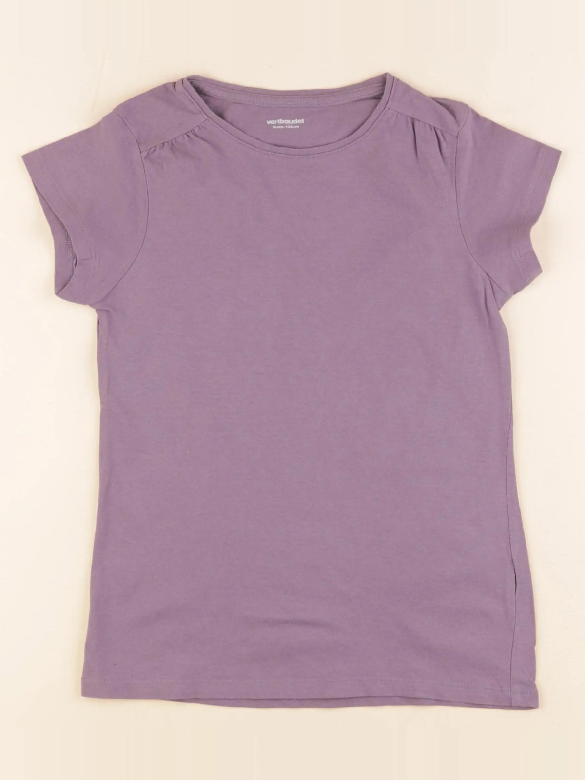 Vertbaudet - tee-shirt violet - 10 ans