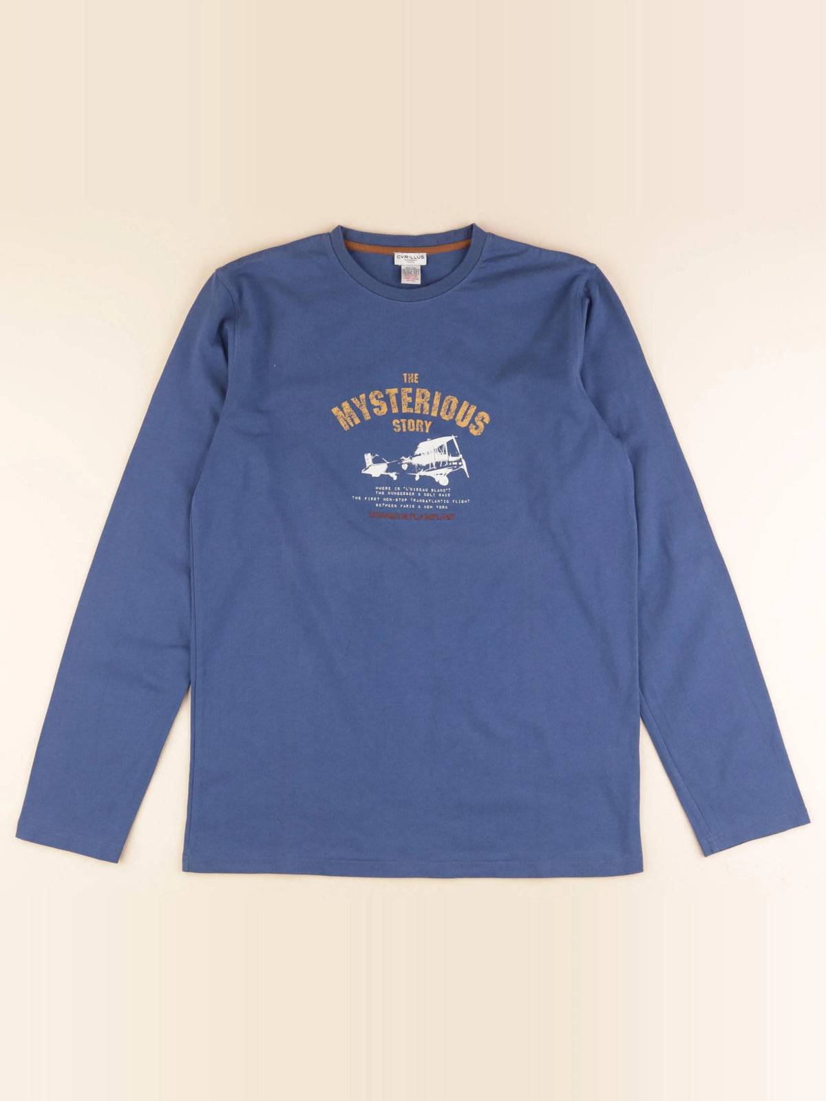 Cyrillus - tee-shirt bleu - 16 ans