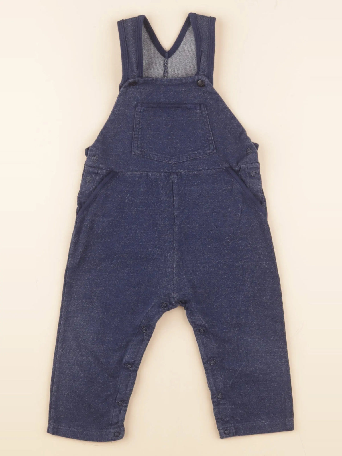 Petit Bateau - salopette bleu - 18 mois