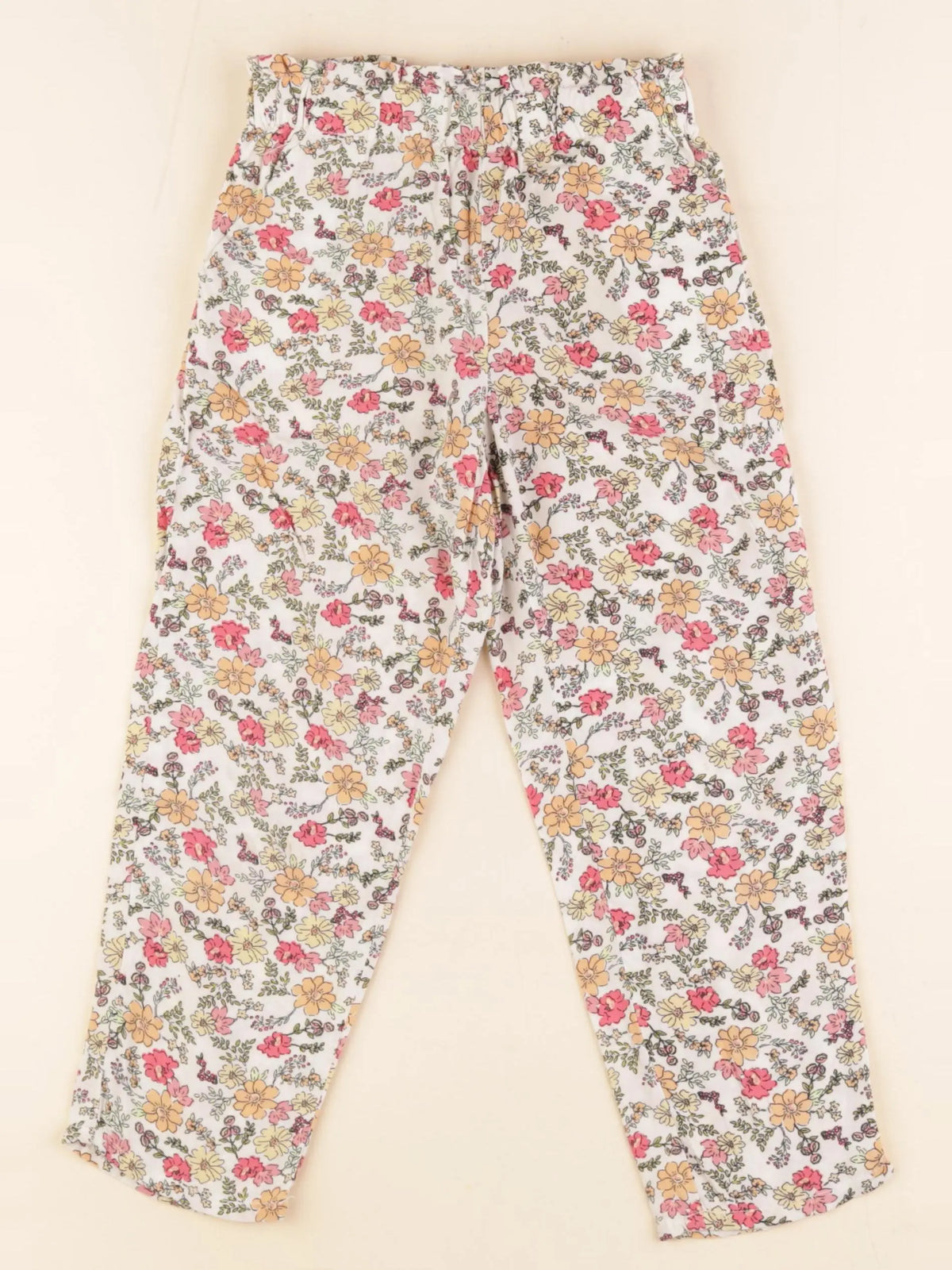 Vertbaudet - pantalon beige - 6 ans