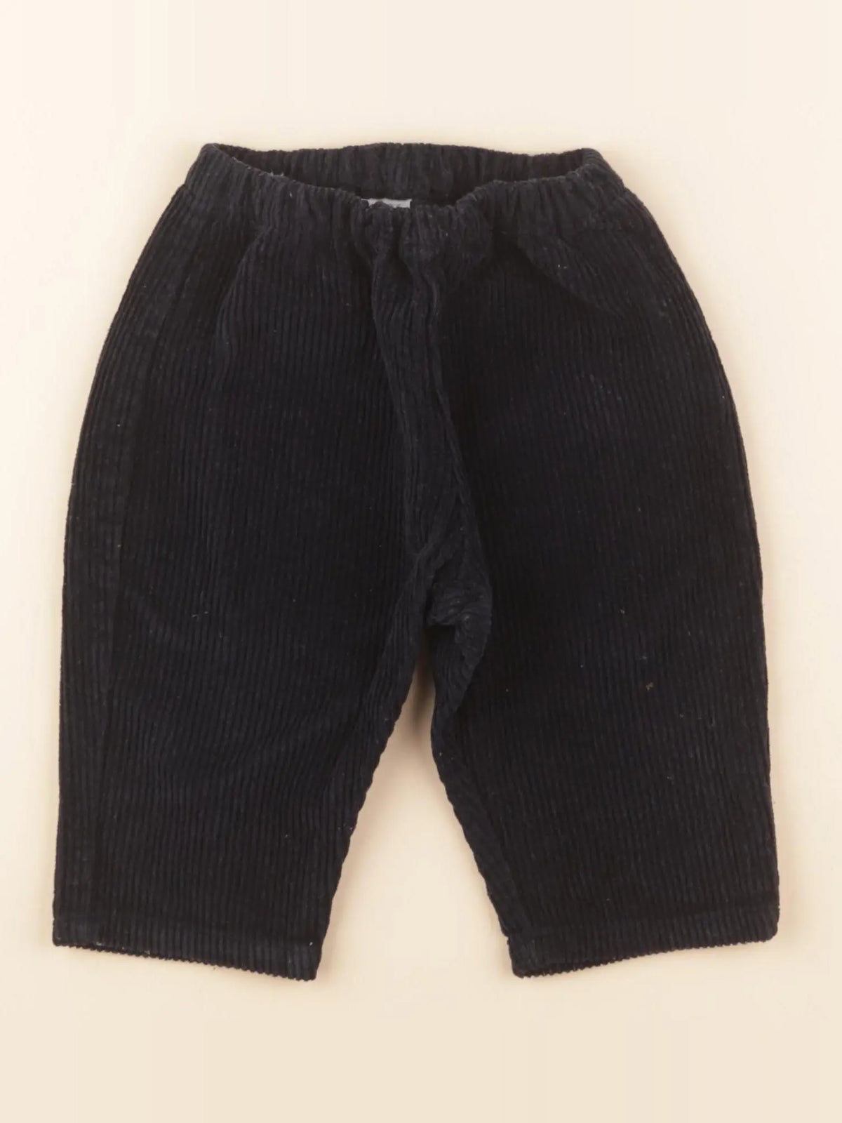 Petit Bateau - pantalon bleu - 12 mois