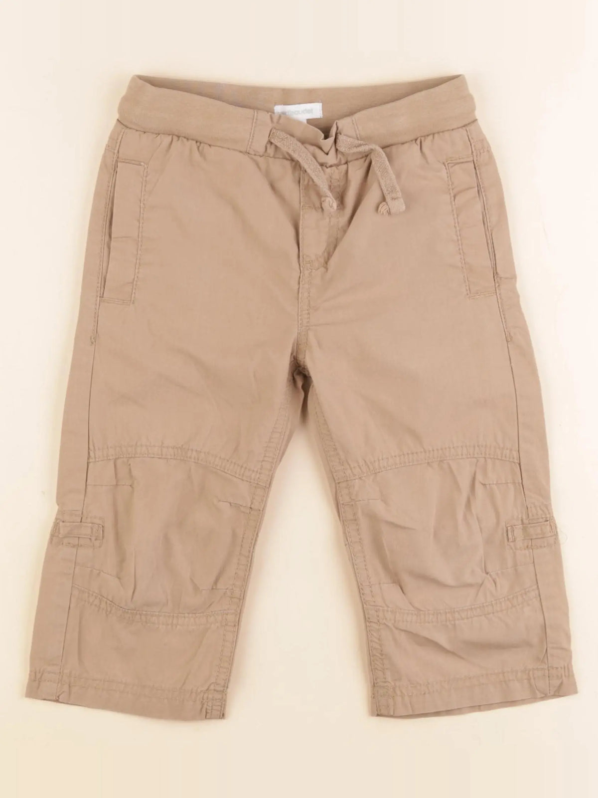 Vertbaudet - short beige - 4 ans