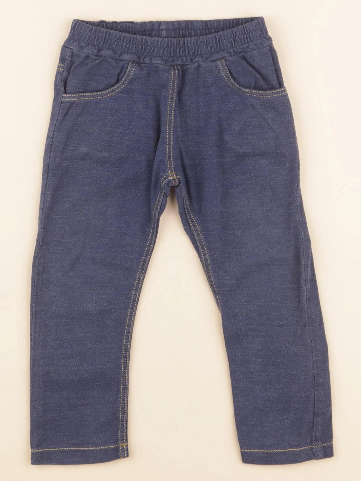 Petit Bateau - jegging bleu - 24 mois