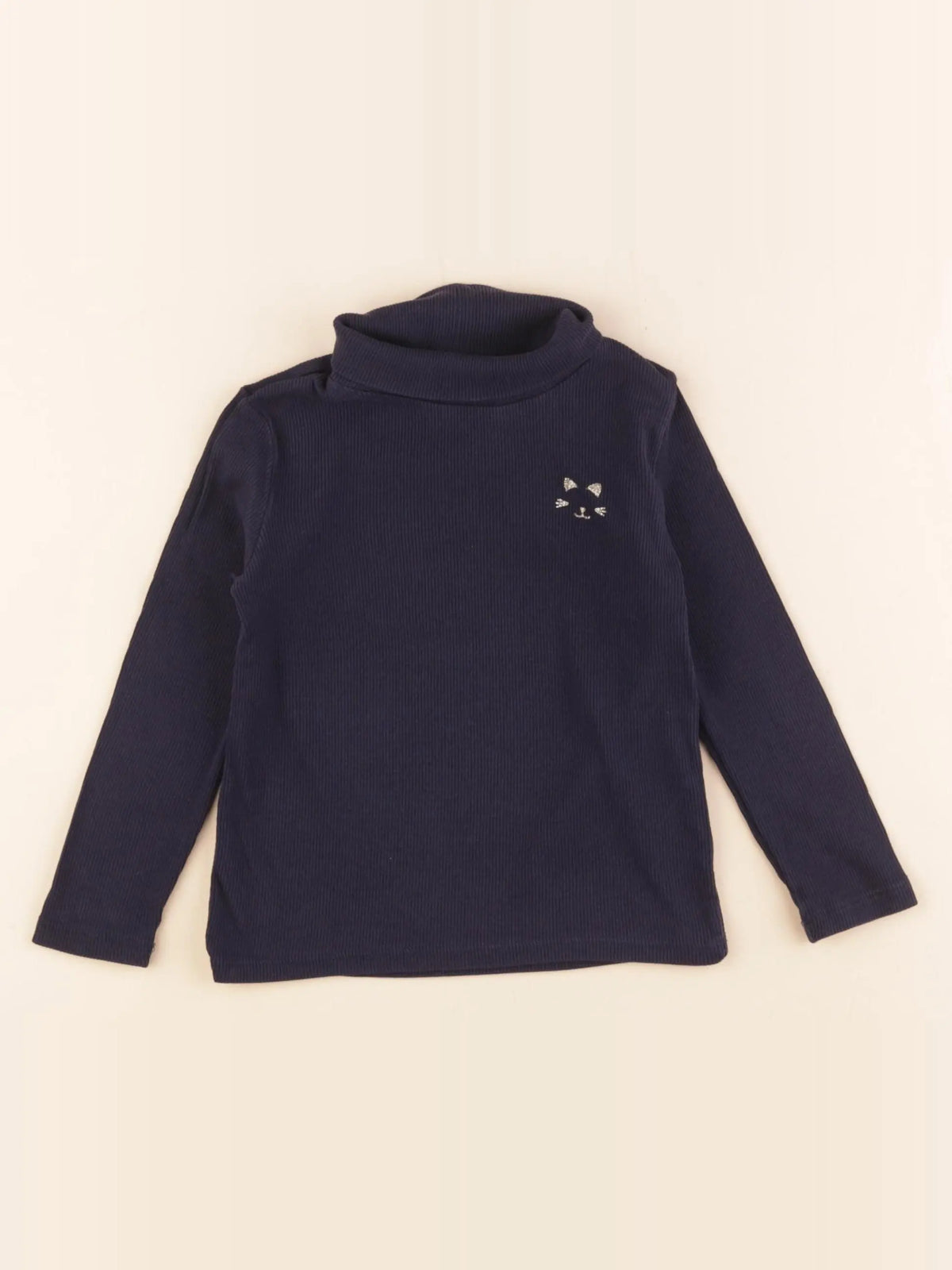 Vertbaudet - sous-pull bleu - 3 ans