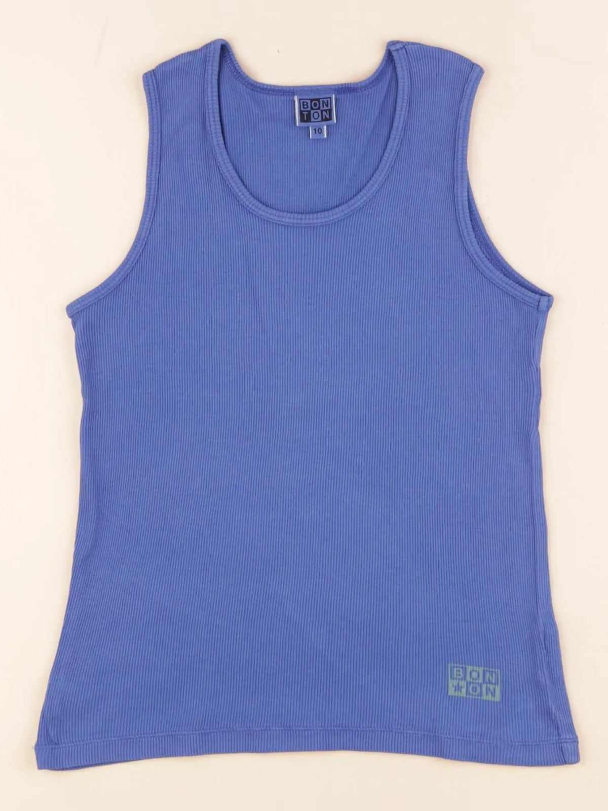 Bonton - débardeur bleu - 10 ans