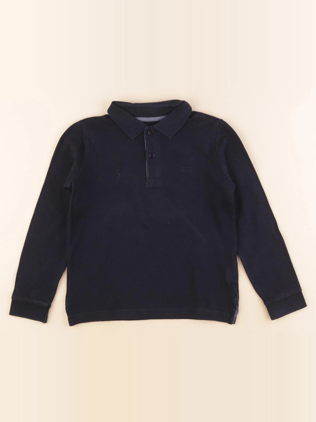 Monoprix - polo bleu - 6 ans