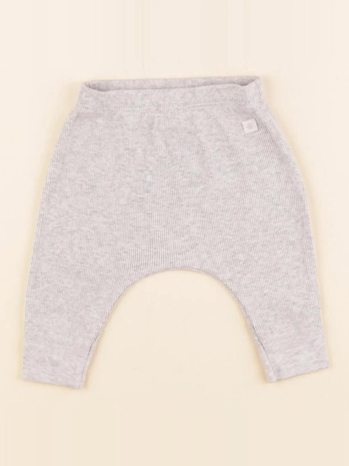 Petit Bateau - sarouel gris - 1 mois