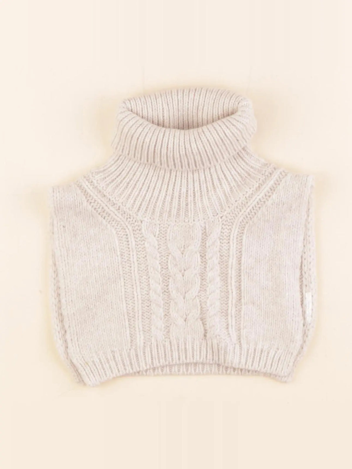 Cyrillus - tour de cou beige - 2/3 ans