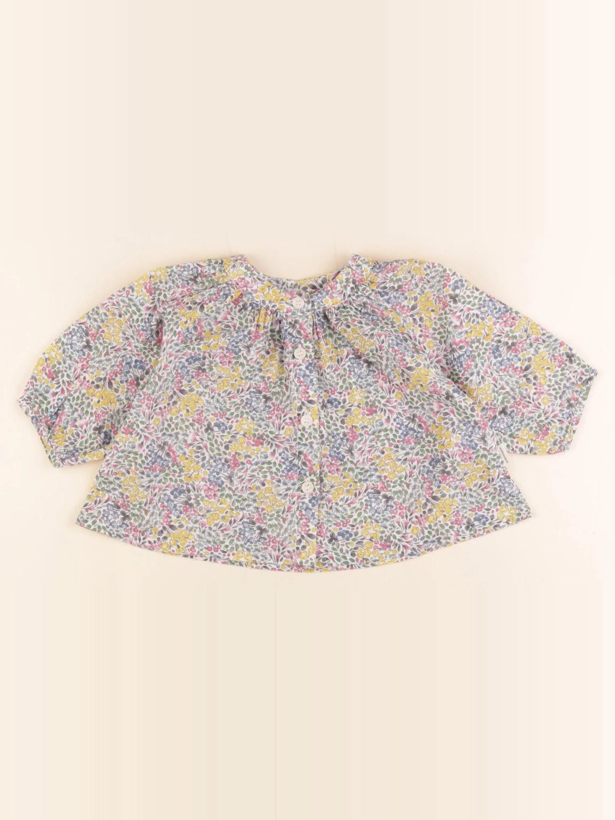 Poudre Organic - blouse multicolore - 12 mois
