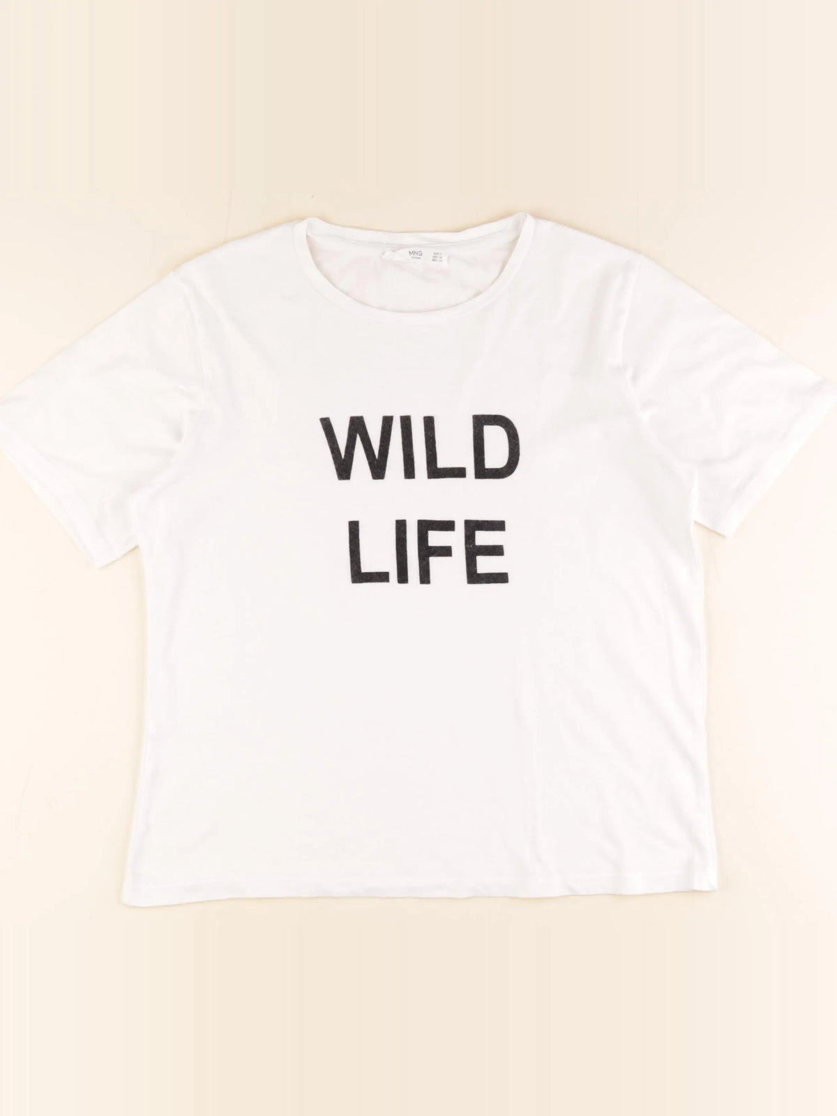 Mango - tee-shirt blanc - 14 ans