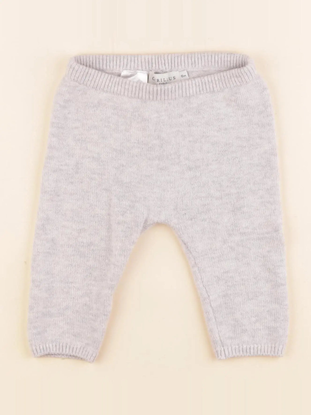 Cyrillus - legging gris - 6 mois