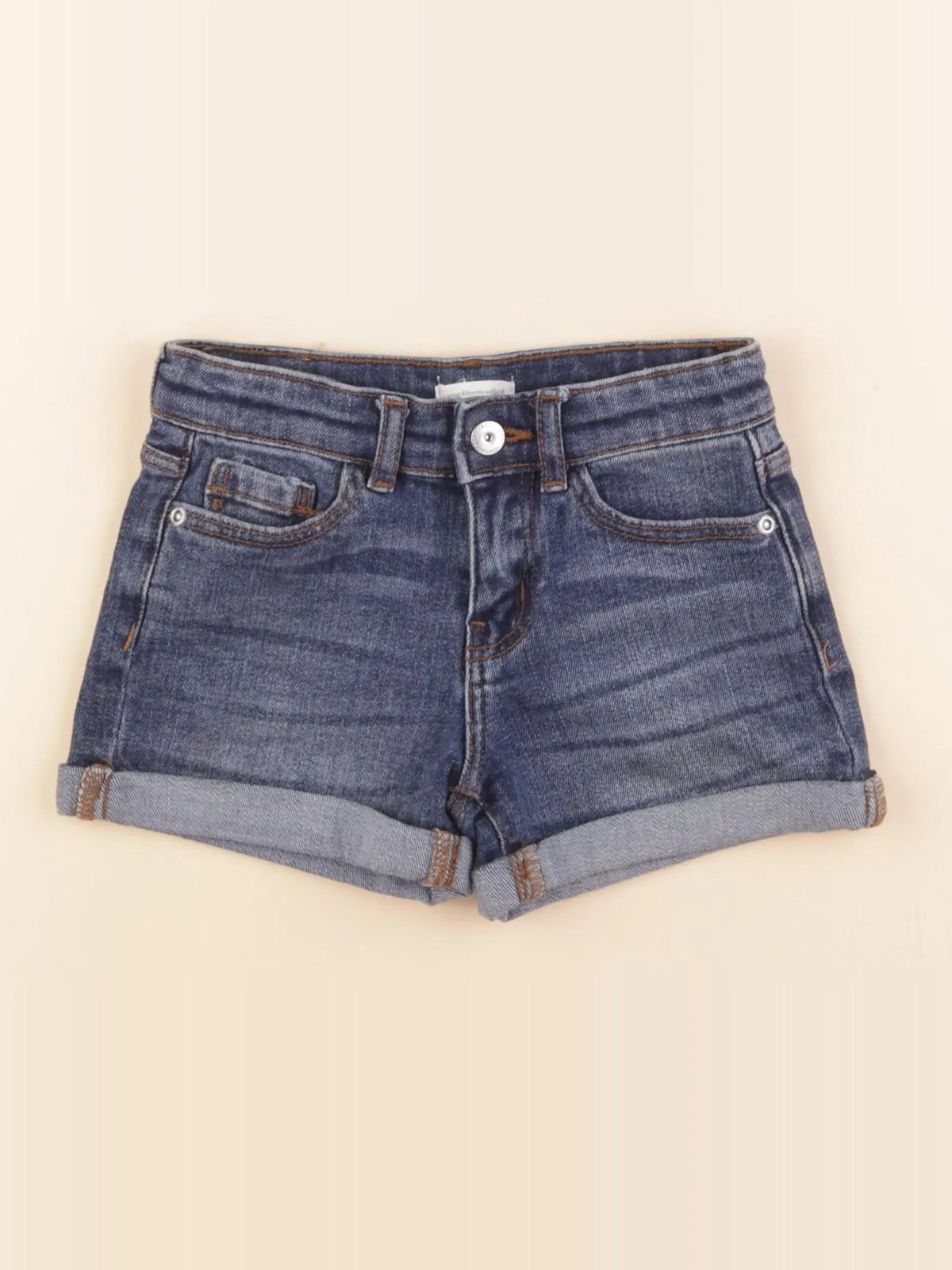 Vertbaudet - short bleu - 5 ans