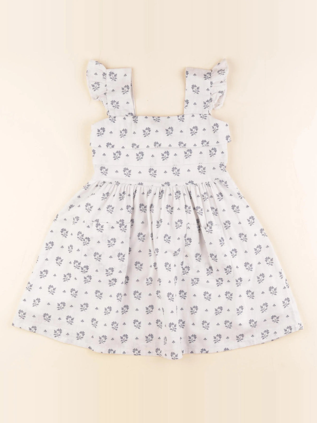 Cyrillus - robe gris - 4 ans
