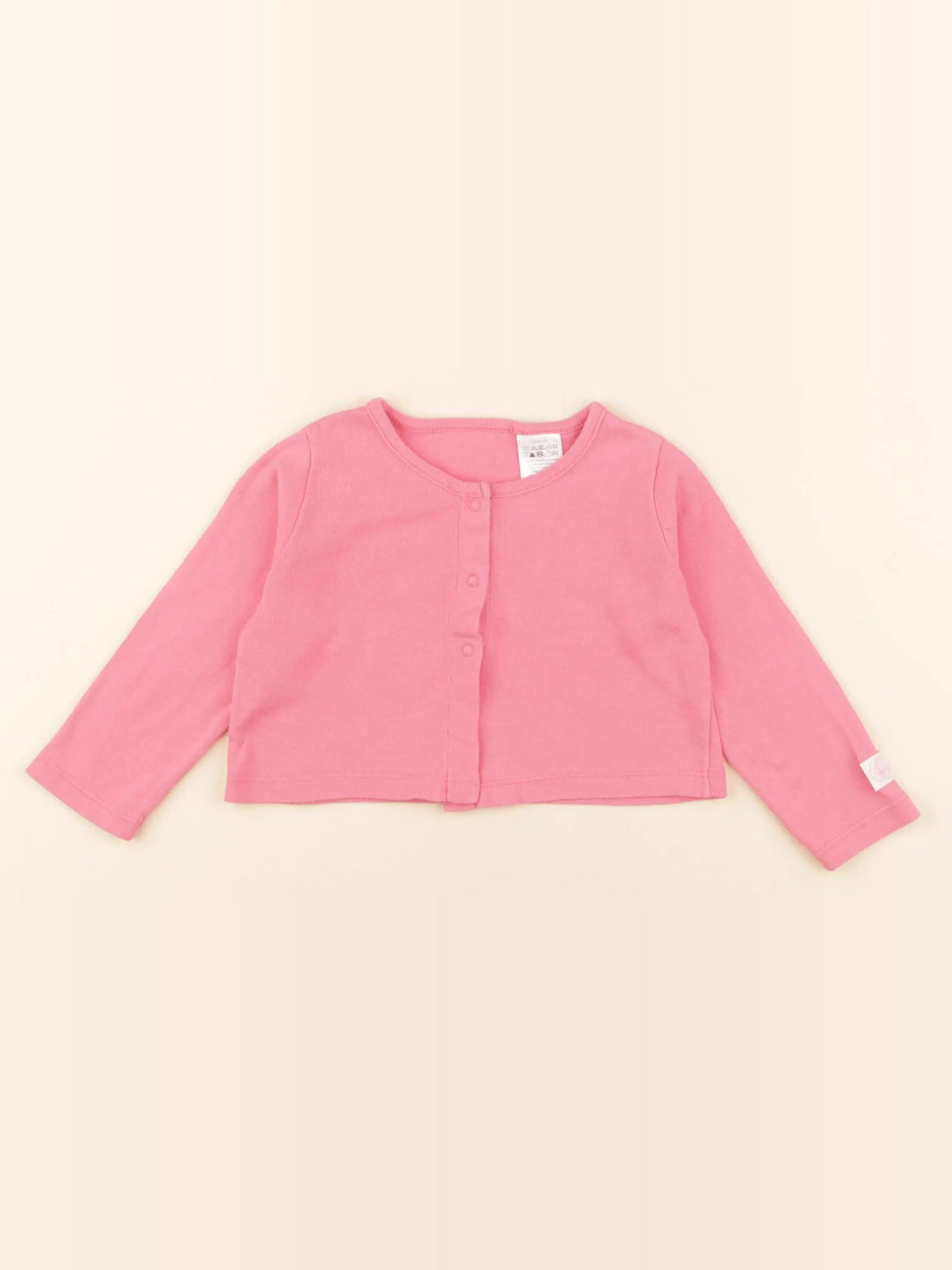 Petit Bateau - tee-shirt rose - 18 mois