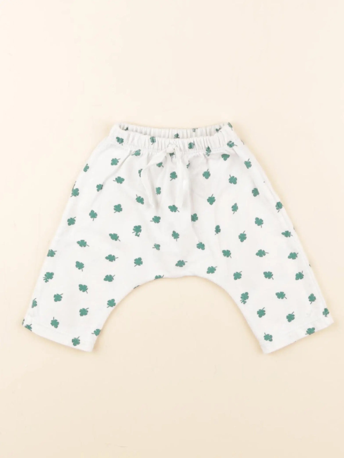 Petit Bateau - sarouel blanc - 1 mois