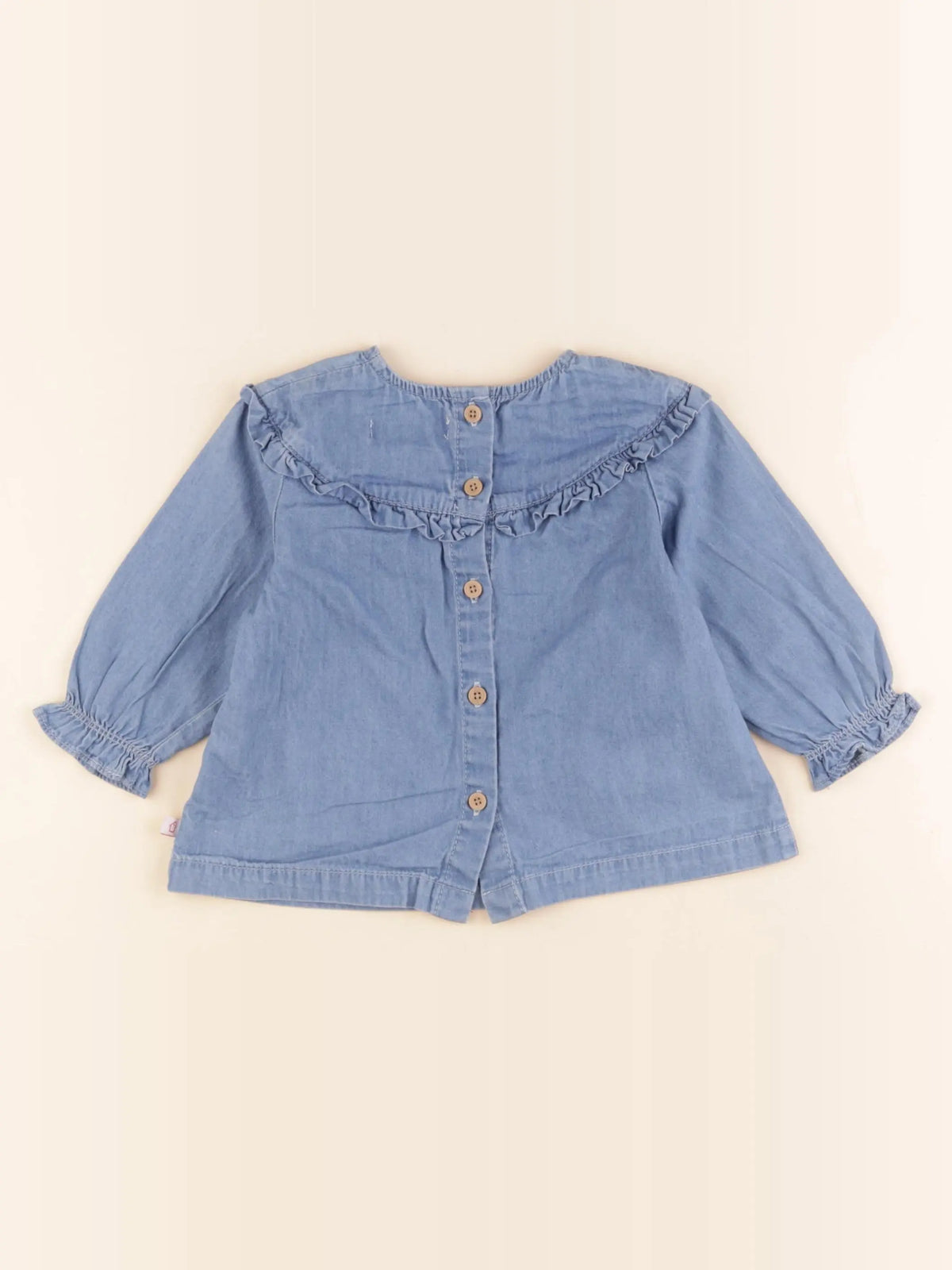 Cadet Rousselle - blouse bleu - 12 mois