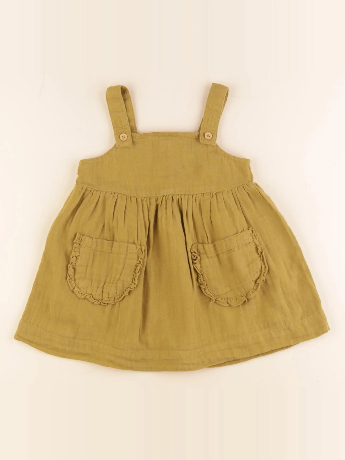 Boutchou - robe vert - 18 mois