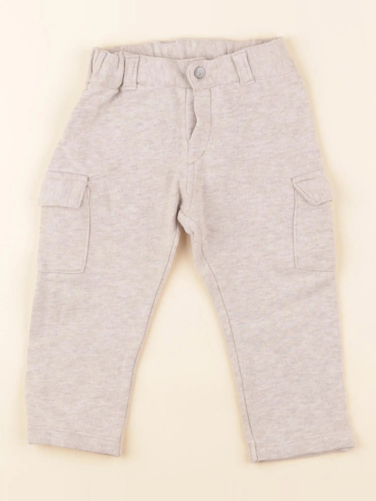 Petit Bateau - pantalon gris - 18 mois