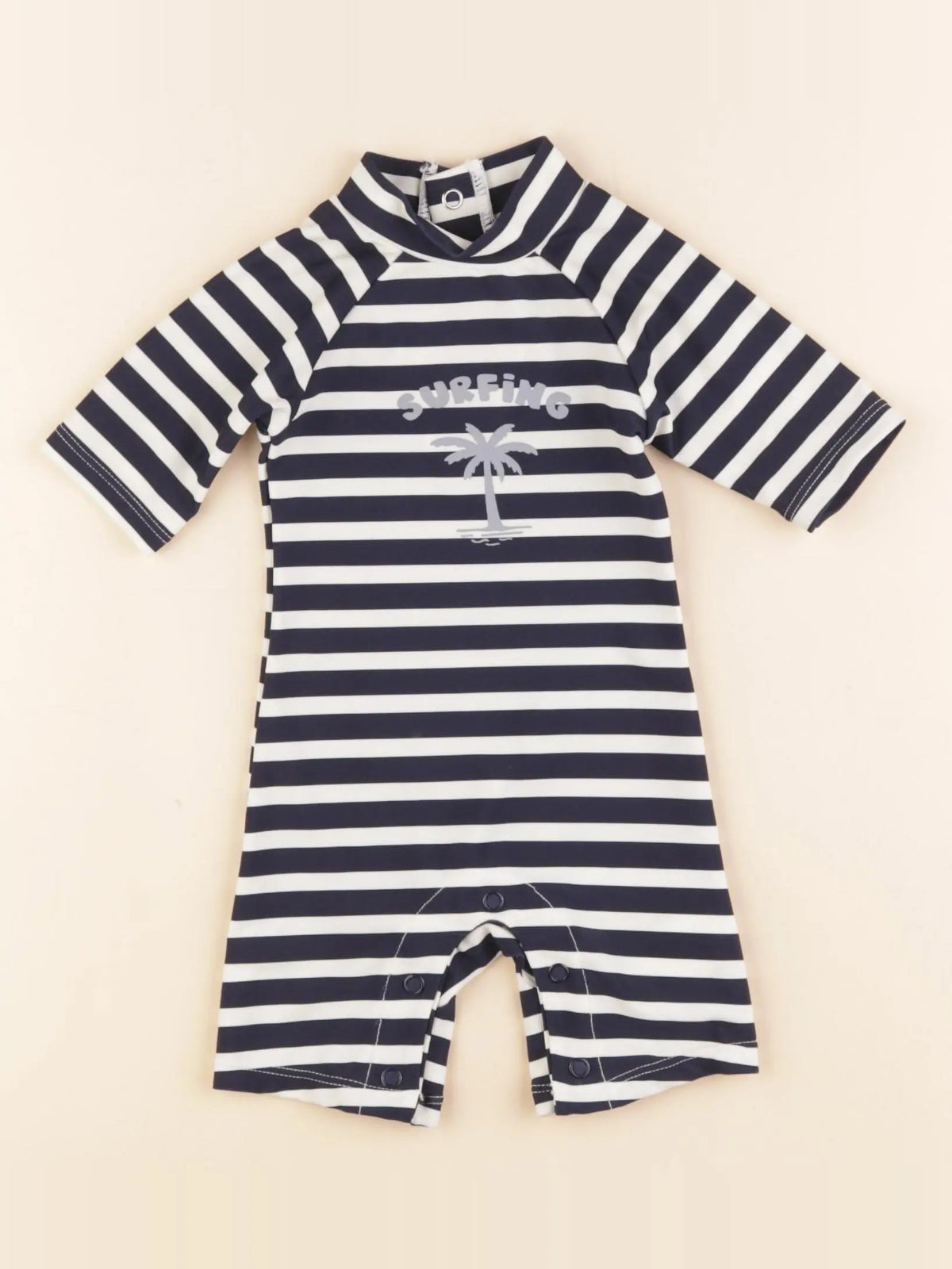 La Redoute - combi de bain bleu - 3 mois